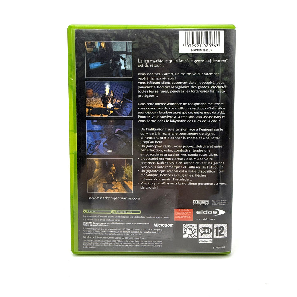 Dark Project Deadly Shadows Xbox