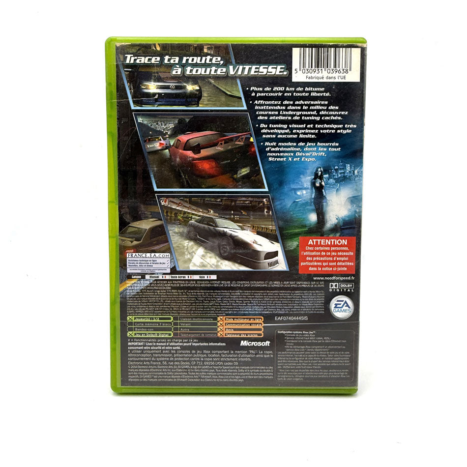 Need For Speed Underground 2 Xbox