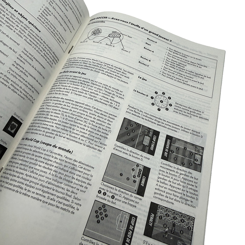 Livret d'instructions / Manuel Mega Games 6 Vol. 3 Sega Mega Drive II