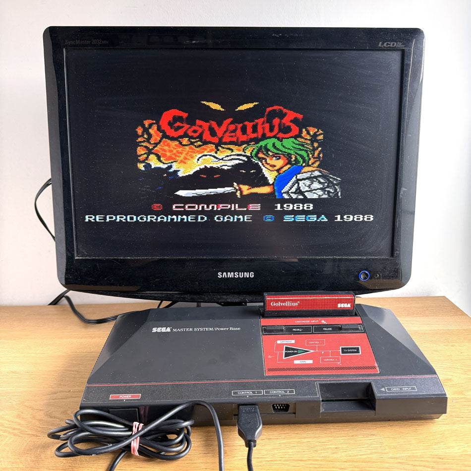 Golvellius Valley Of Doom Sega Master System