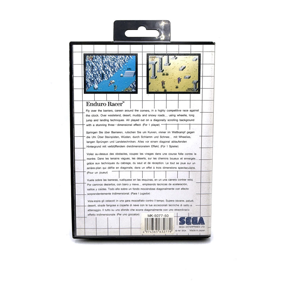 Enduro Racer Sega Master System