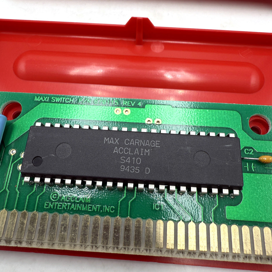 Maximum Carnage Sega Megadrive (RARE)