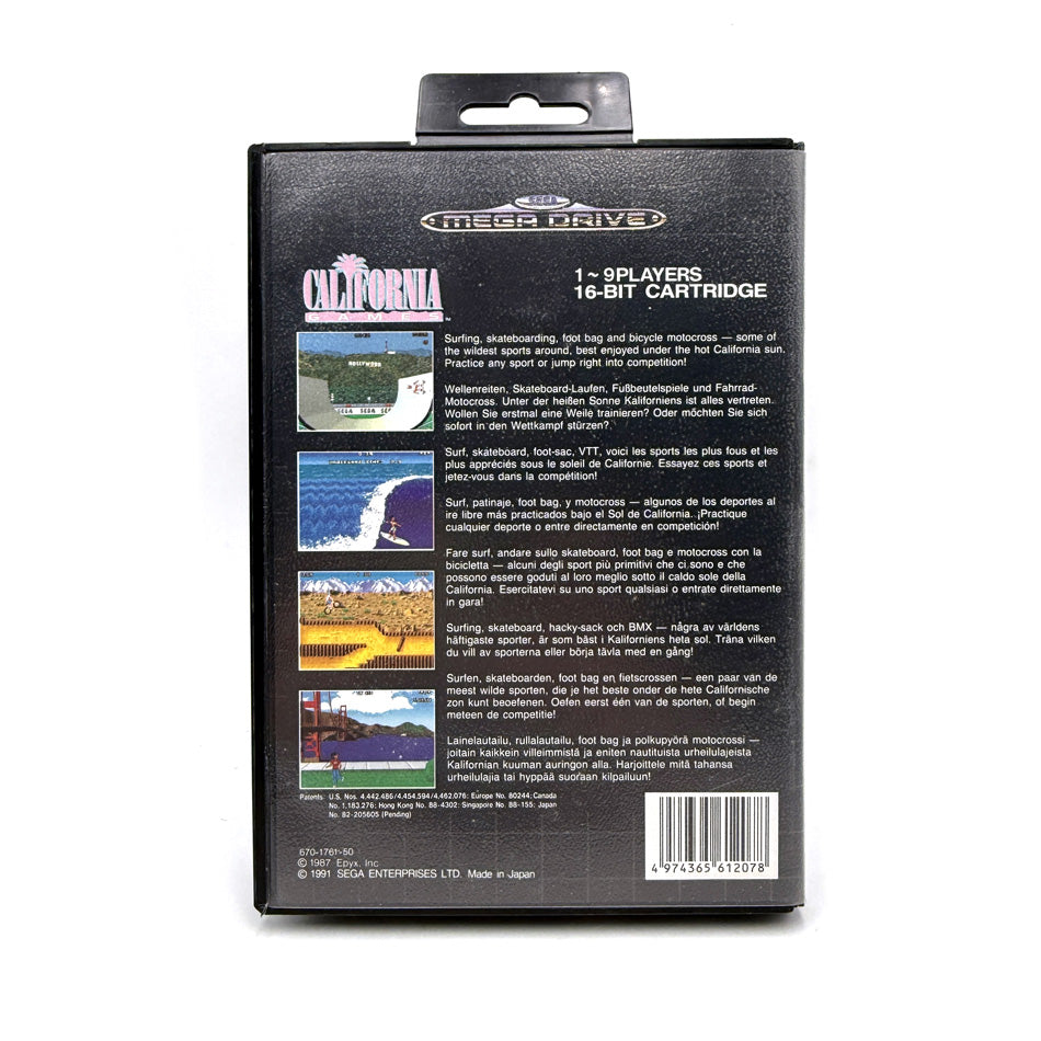 California Games Sega Megadrive
