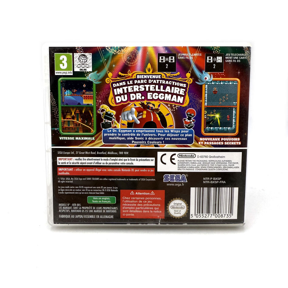 Sonic Colours Nintendo DS