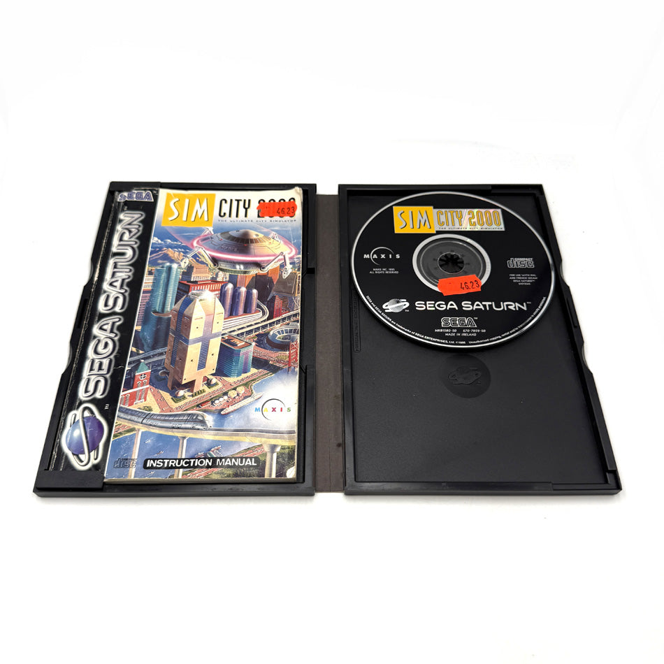 Sim City 2000 Sega Saturn