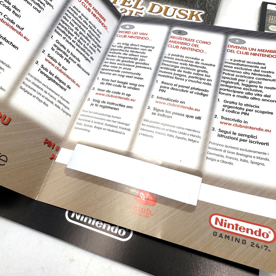 Hotel Dusk Nintendo DS