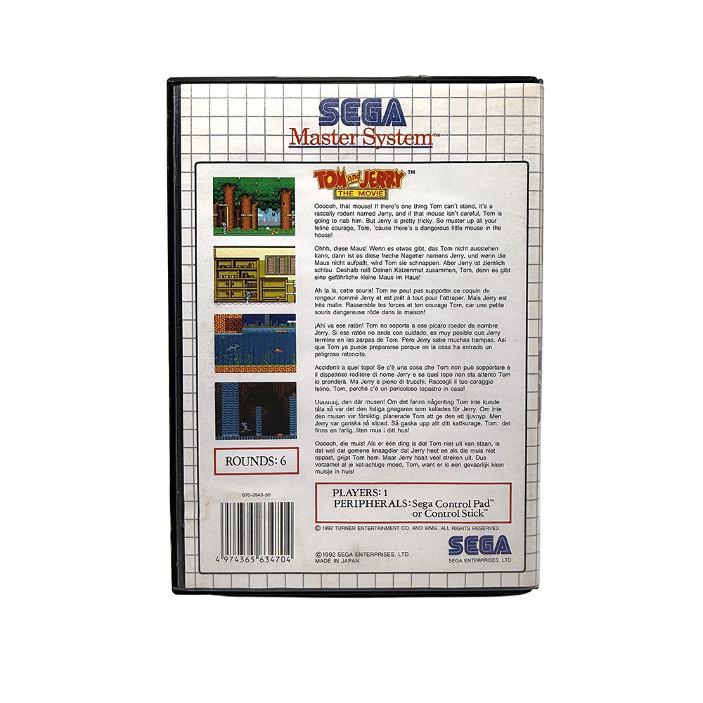 Tom and Jerry The Movie Sega Master System