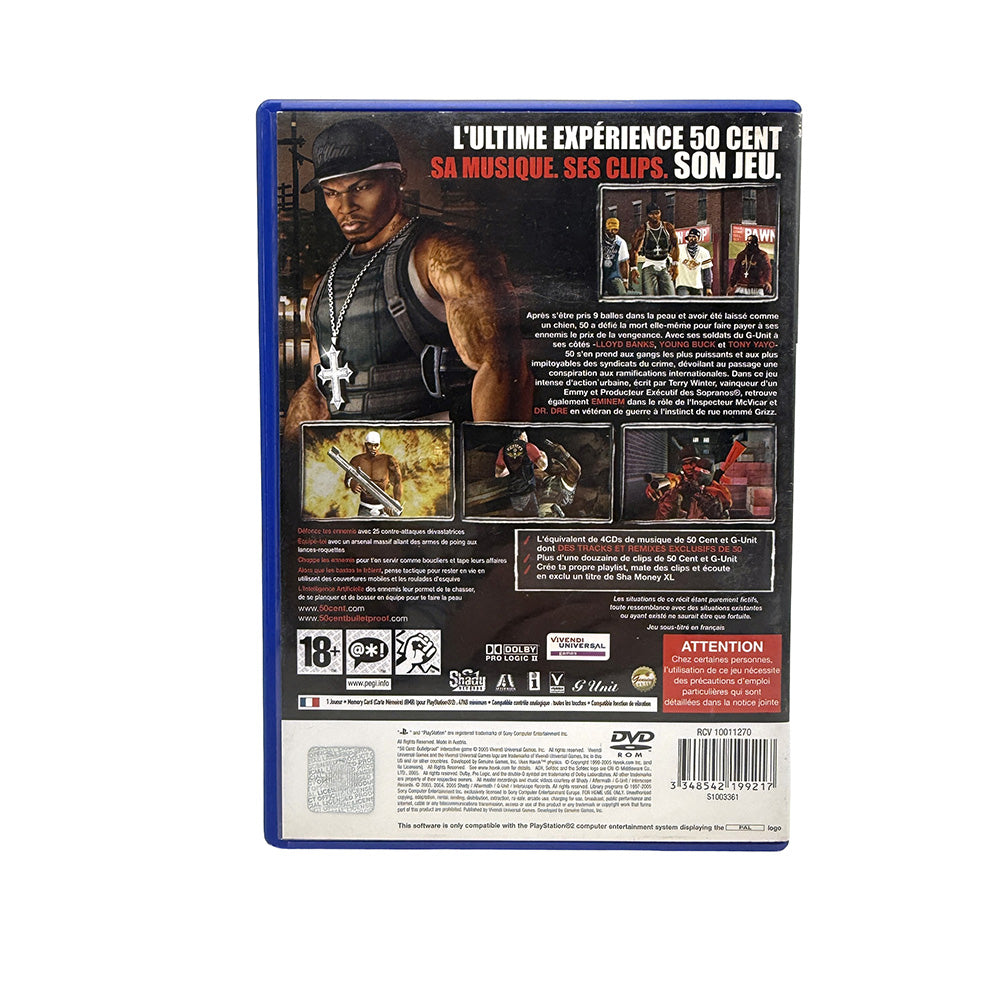 50 Cent Bulletproof Playstation 2