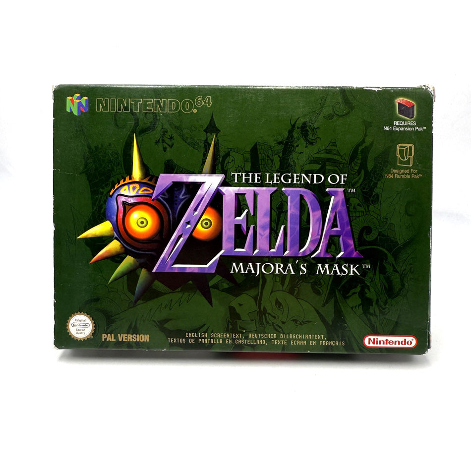 The Legend Of Zelda Majora's Mask Nintendo 64 – Retromania