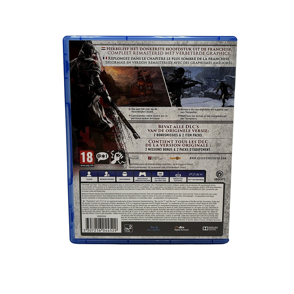 Assassin's Creed Rogue Remastered Playstation 4
