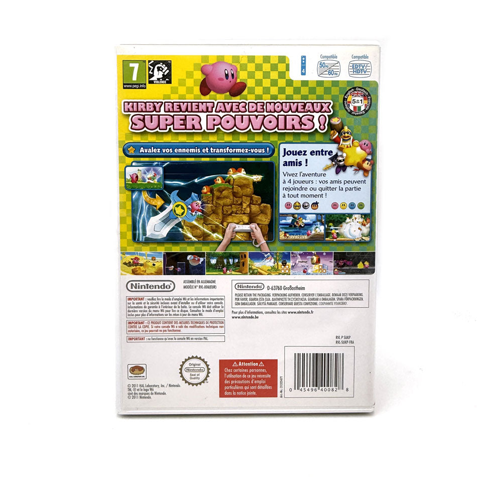 Kirby's Adventure Nintendo Wii