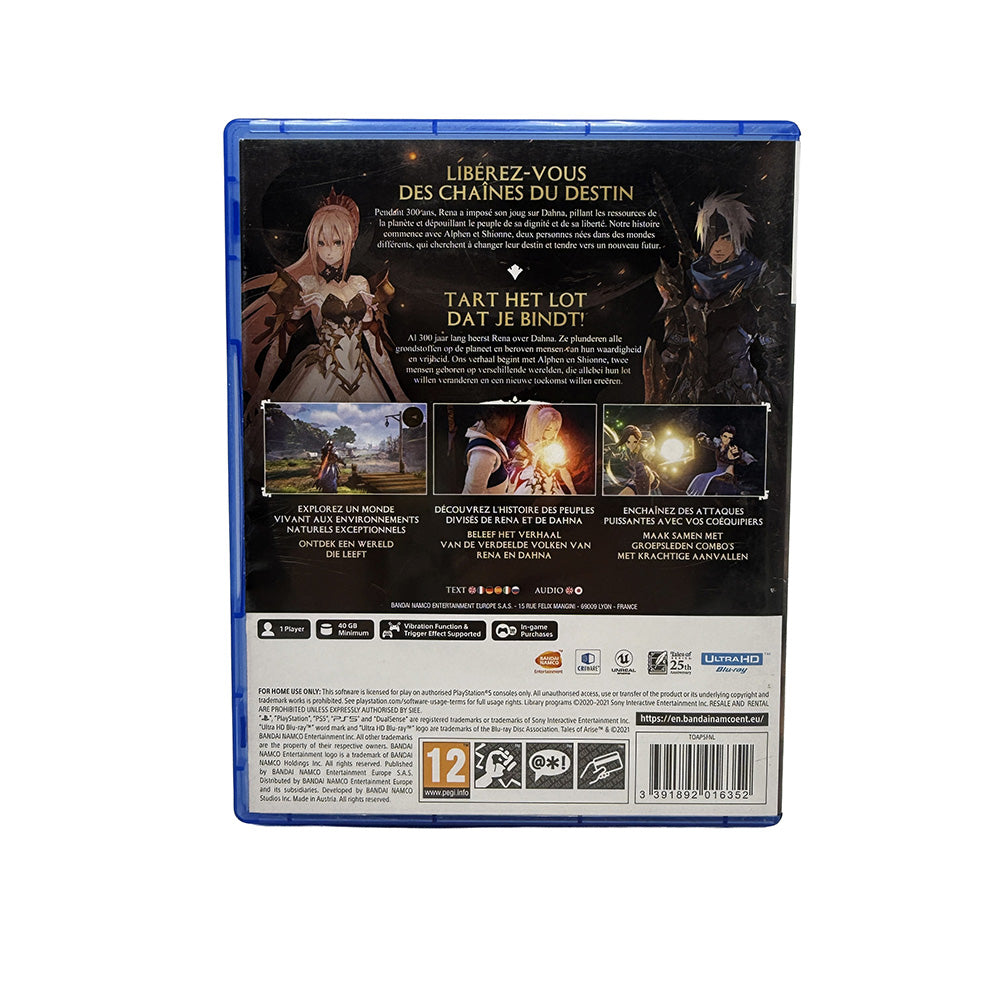 Tales Of Arise Playstation 5