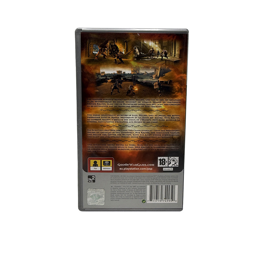 God of War Chains of Olympus Playstation PSP