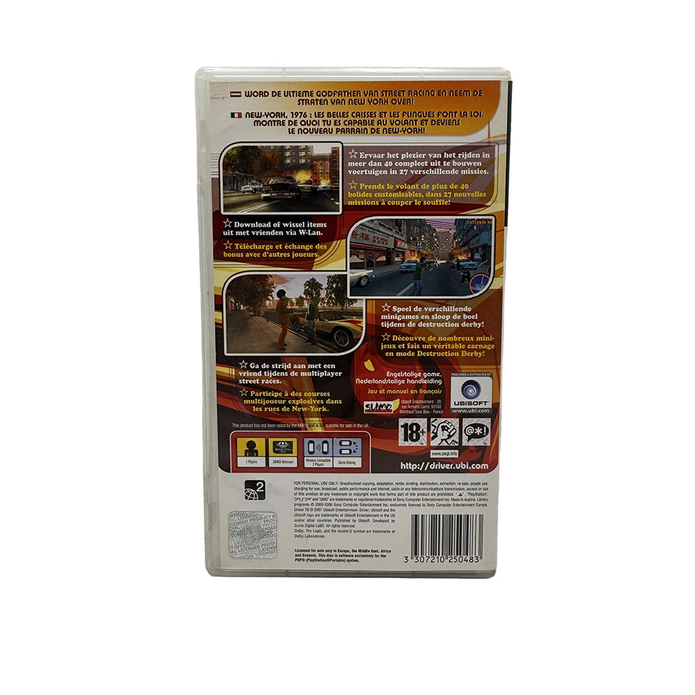 Driver 76 Playstation PSP