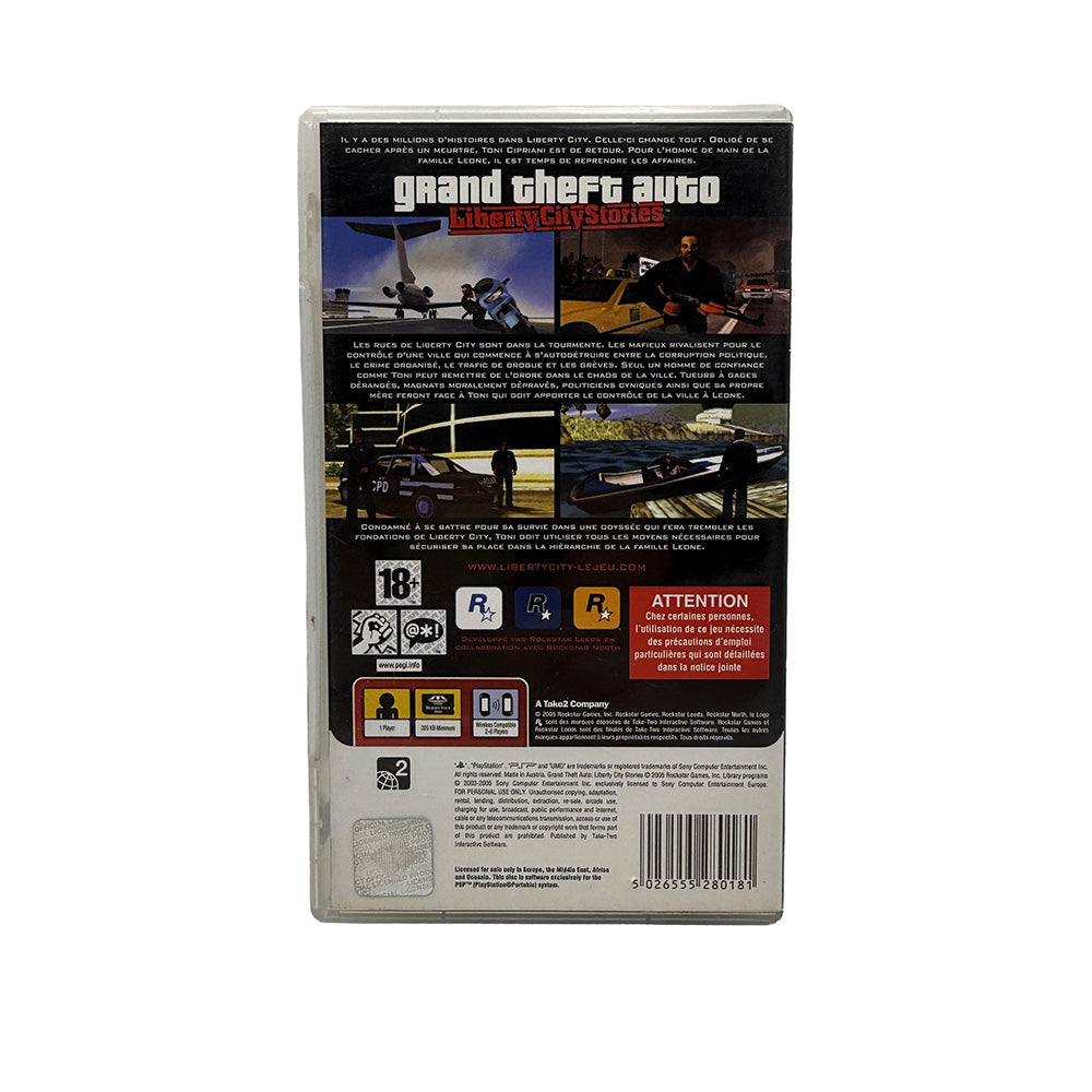 Grand Theft Auto Liberty City Stories Playstation PSP