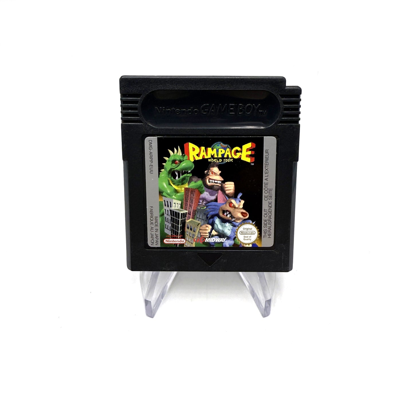 Rampage World Tour Nintendo Game Boy