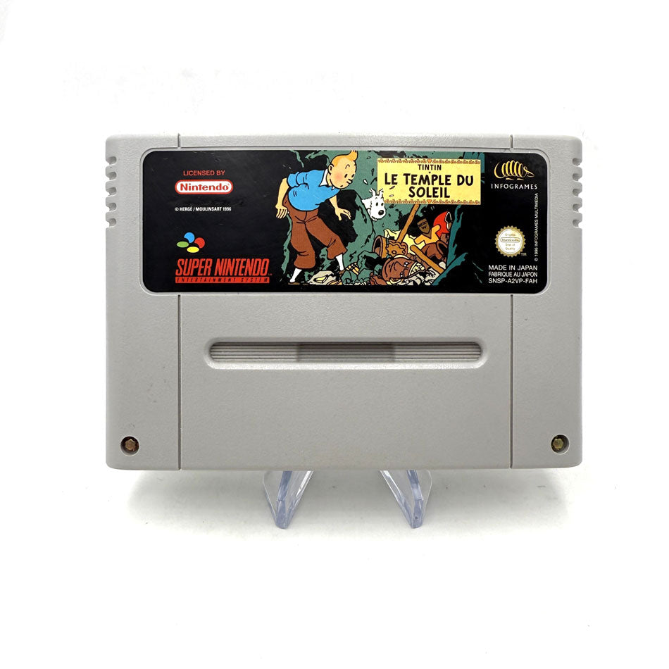 Tintin Et Le Temple Du Soleil Super Nintendo