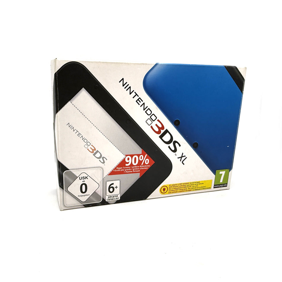 Nintendo 3DS XL Blue/Black Console + The Lego Movie Game – Retromania
