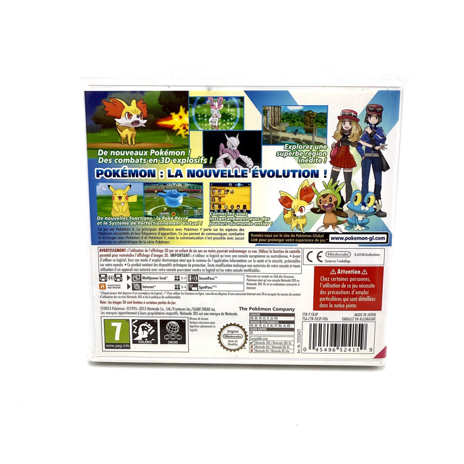 Pokemon X Nintendo 3DS