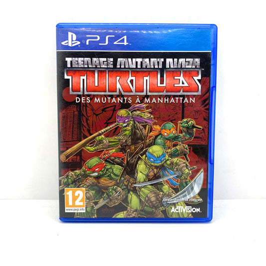 Teenage Mutant Ninja Turtles Des Mutants à Manhattan Playstation 4