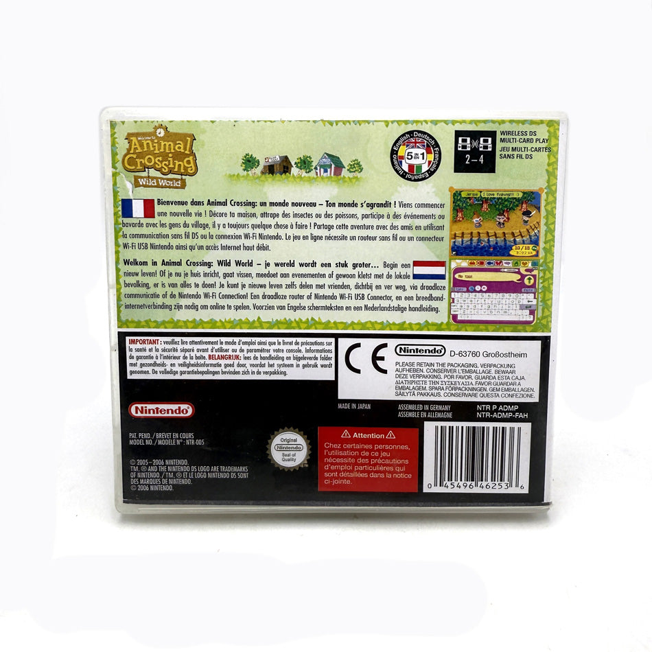 Animal Crossing Wild World Nintendo DS