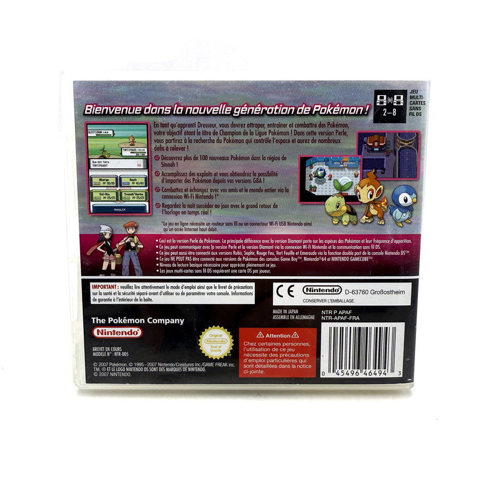 Pokemon Version Perle Nintendo DS