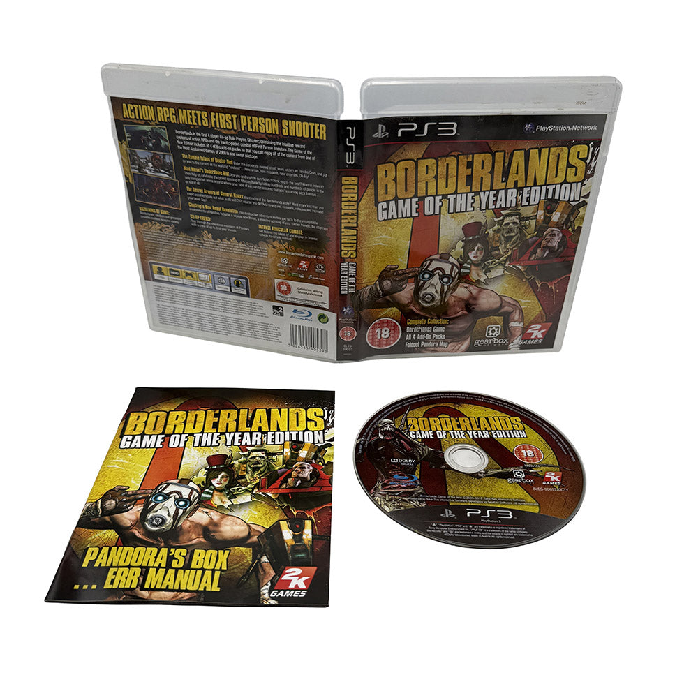 Borderlands Game of the Year Edition PlayStation 3