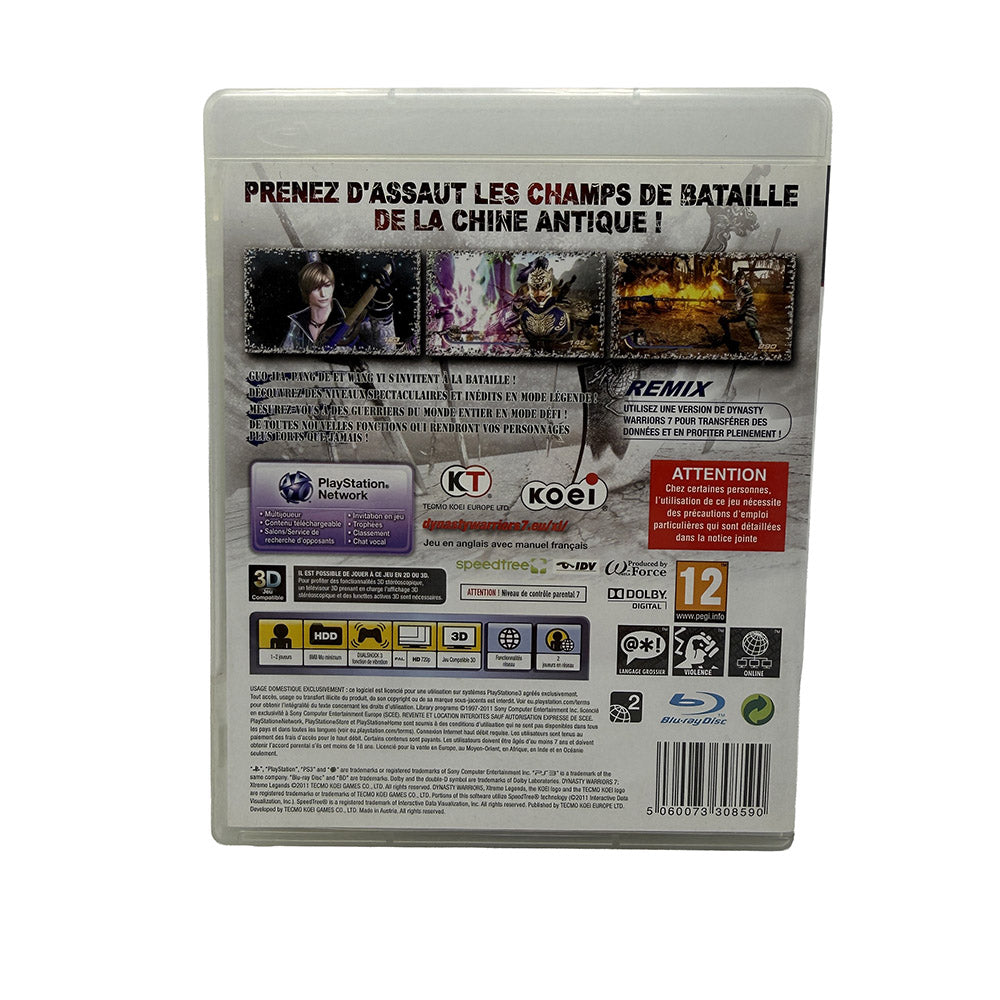 Dynasty Warriors 7 Xtreme Legends Playstation 3