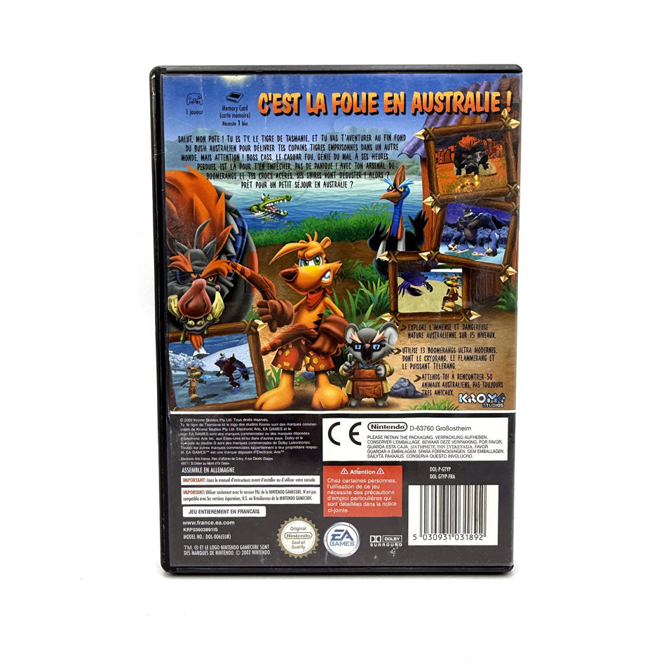 Ty Le Tigre De Tasmanie Nintendo Gamecube