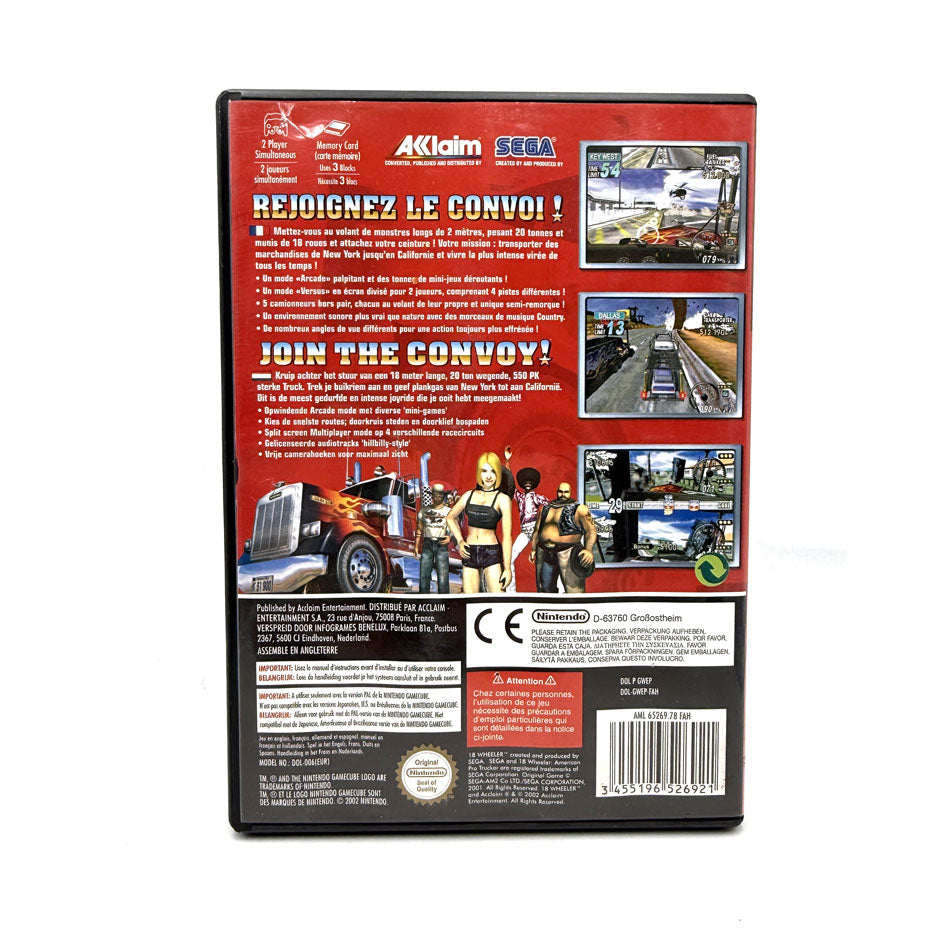 18 Eighteen Wheeler American Pro Trucker Nintendo Gamecube