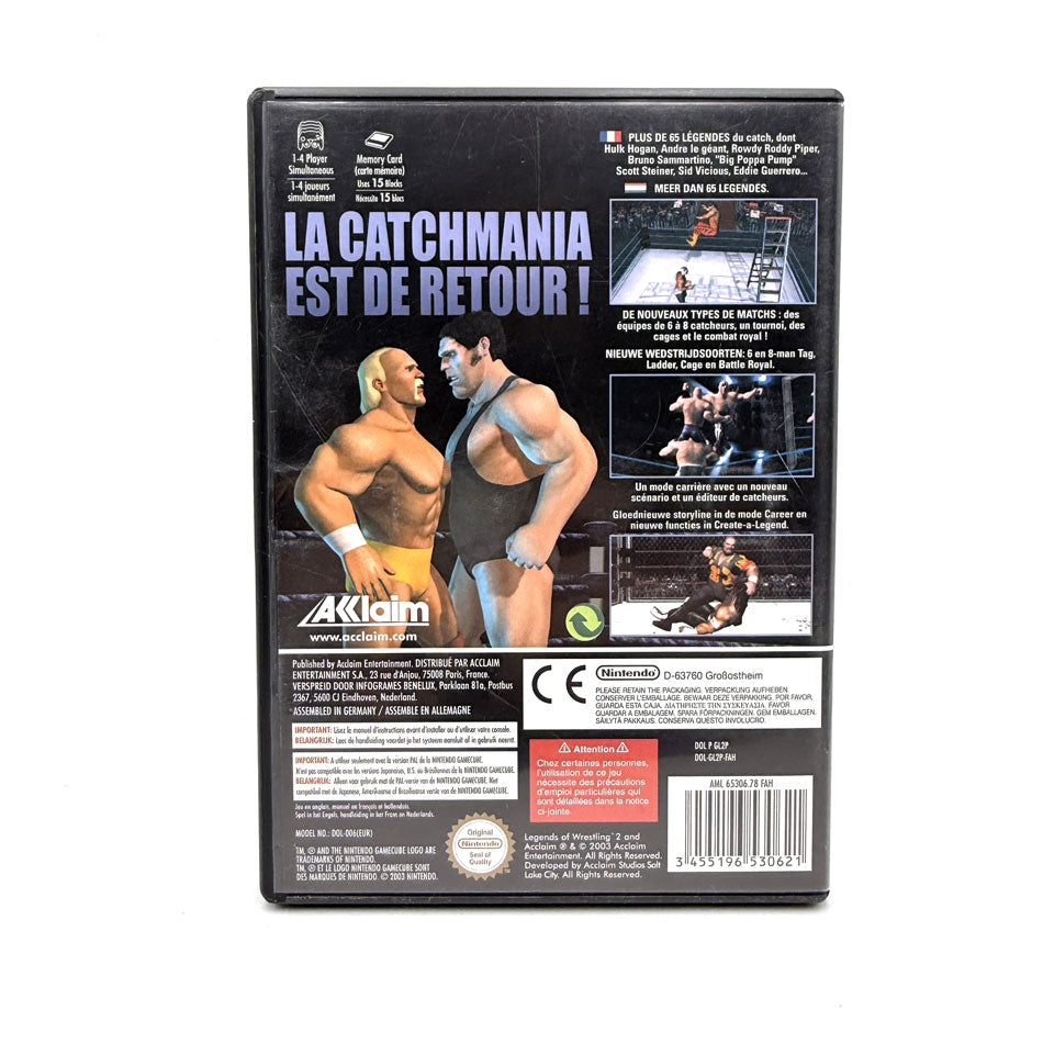 Legends Of Wrestling II Nintendo Gamecube