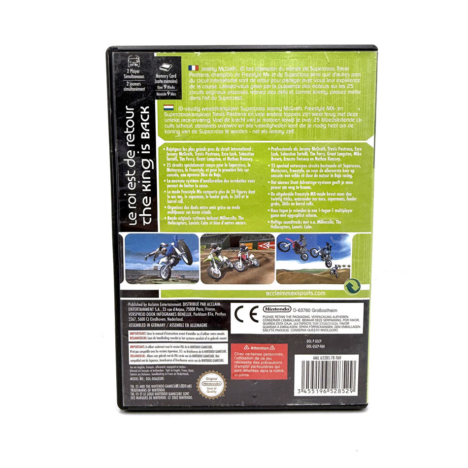 Jeremy McGrath Supercross World Nintendo Gamecube