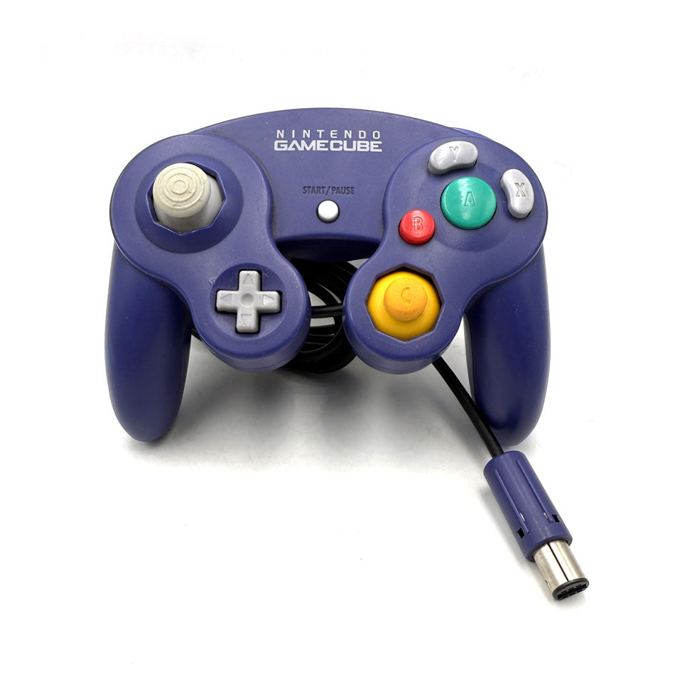 Manette officielle Nintendo Gamecube Indigo Purple (DOL-003)