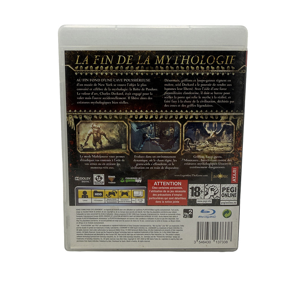 Legendary Playstation 3