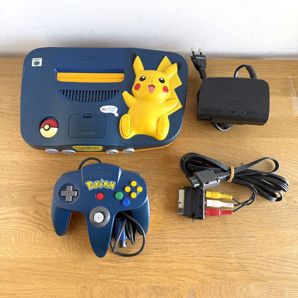 非常に珍しいポケモンN64コンソール 非常に珍しいポケモンN64コンソール 非常に珍しいポケモンN64