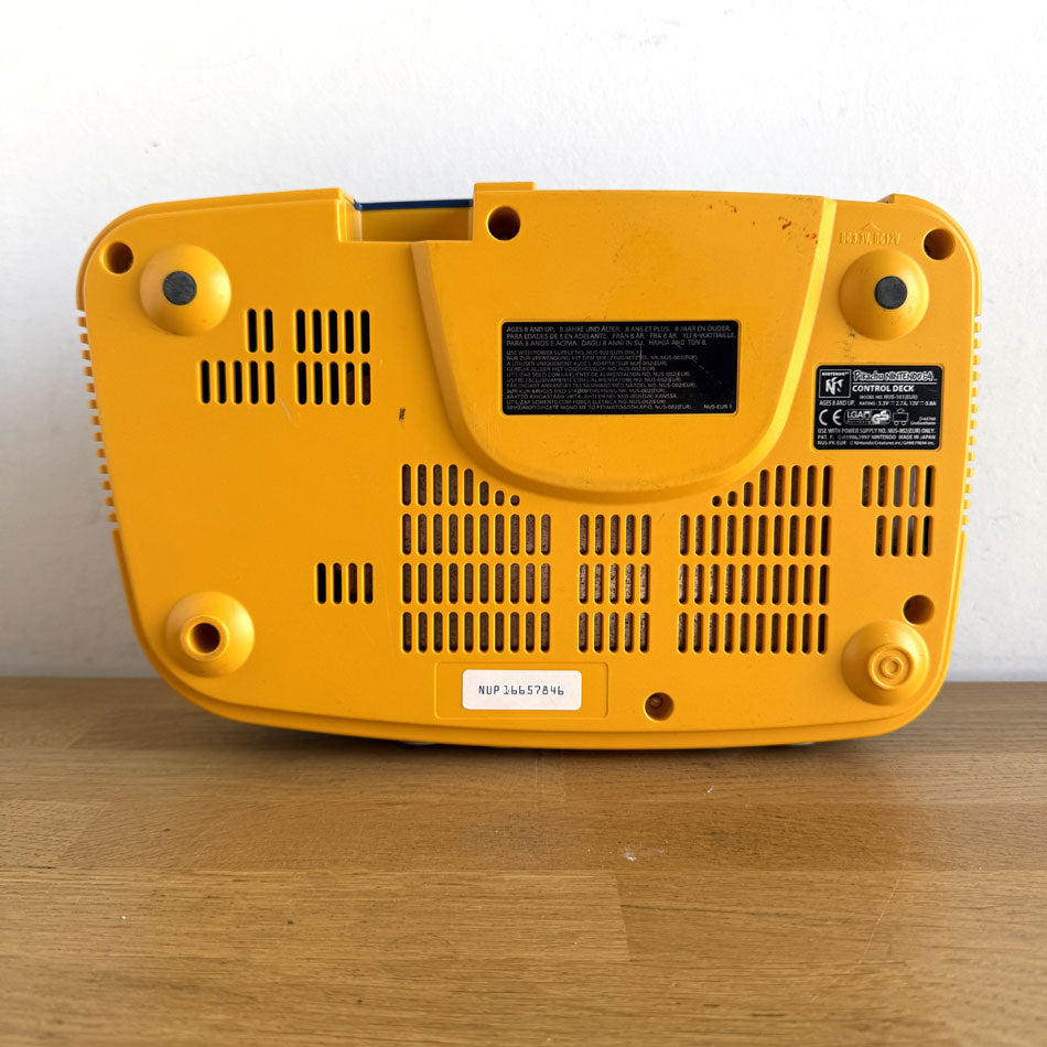 Console Nintendo 64 Pikachu Edition + Manette Edition Pokemon