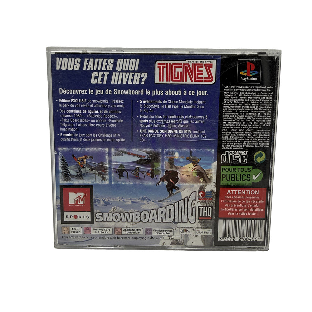 MTV Sports Snowboarding Playstation 1