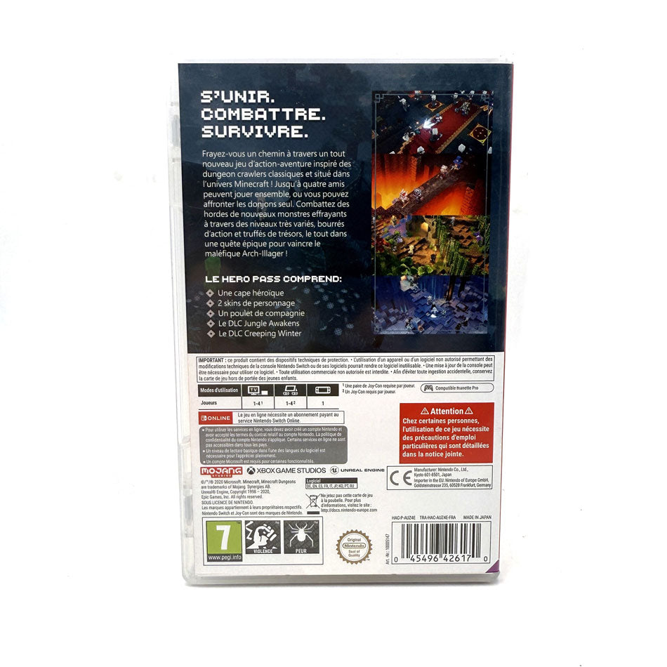 Minecraft Dungeons Hero Edition Nintendo Switch