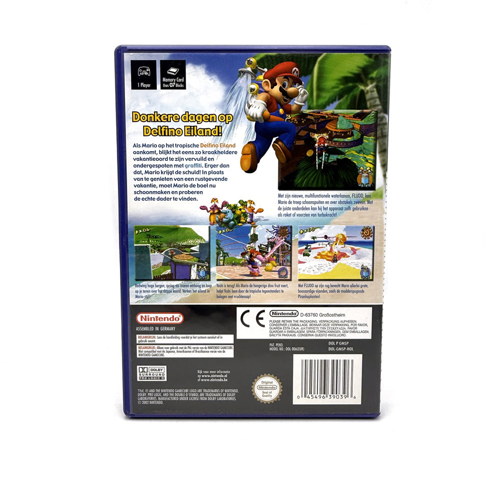 Super Mario Sunshine Nintendo Gamecube