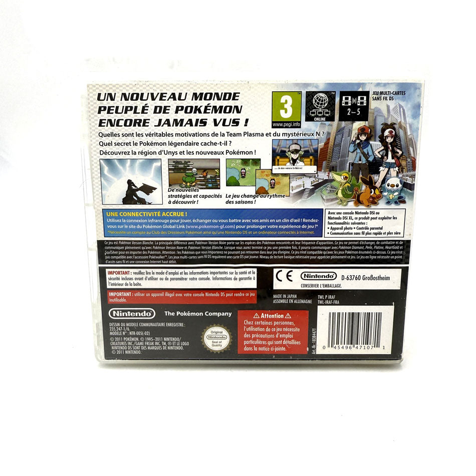 Pokemon Version Blanche Nintendo DS