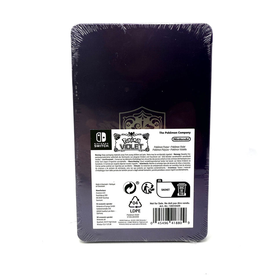 Steelbook Pokemon Violet Nintendo Switch Nintendo Switch