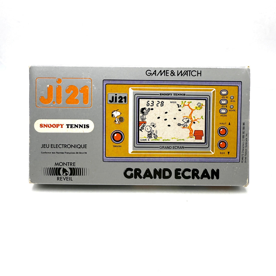 Snoopy Tennis Wide Screen Game & Watch (Ji 21) – Retromania