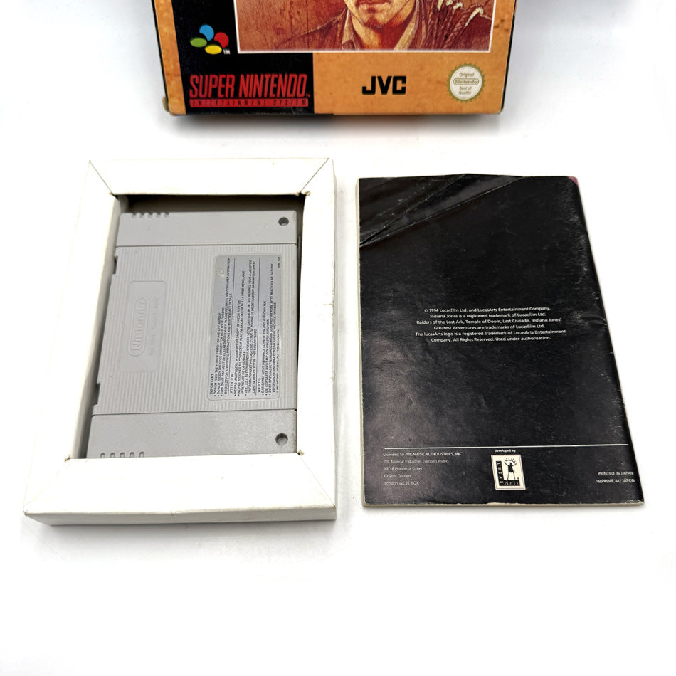 Indiana Jones Greatest Adventures Super Nintendo