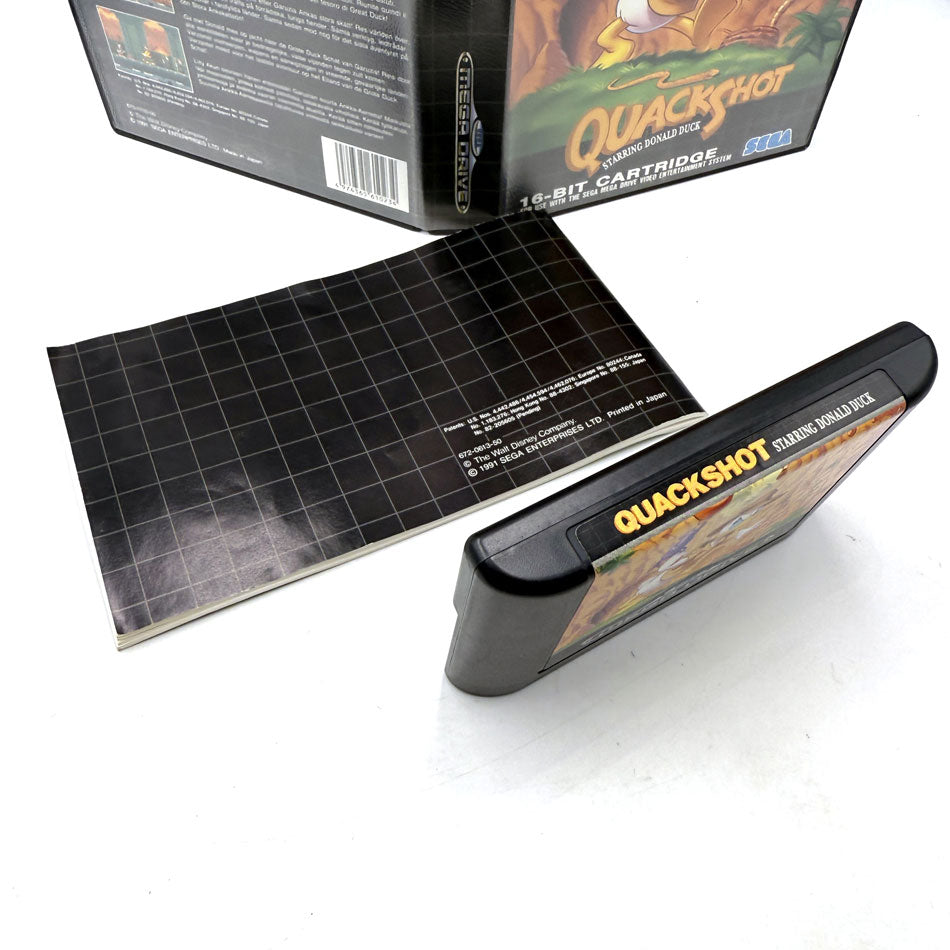 Quackshot Starring Donald Duck Sega Megadrive