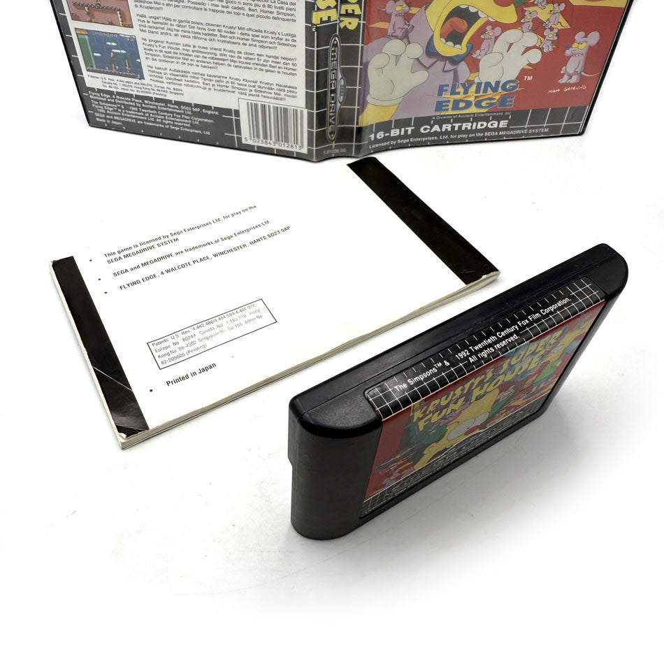 Krusty's Super Fun House Sega Megadrive