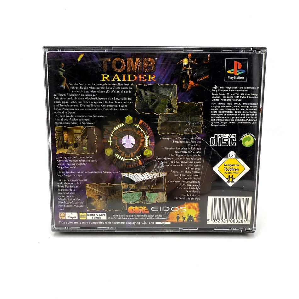 Tomb Raider Playstation 1 (Big Box)
