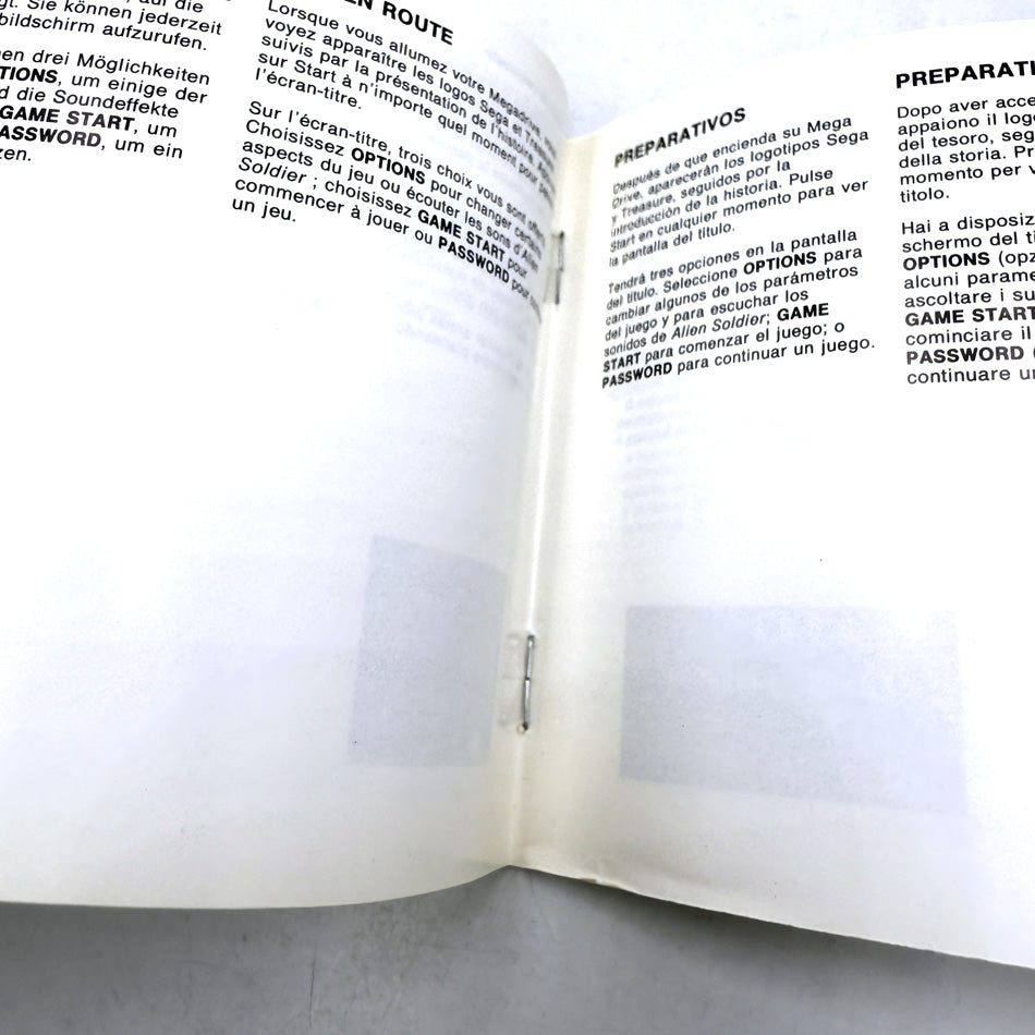 Alien Soldier Sega Megadrive