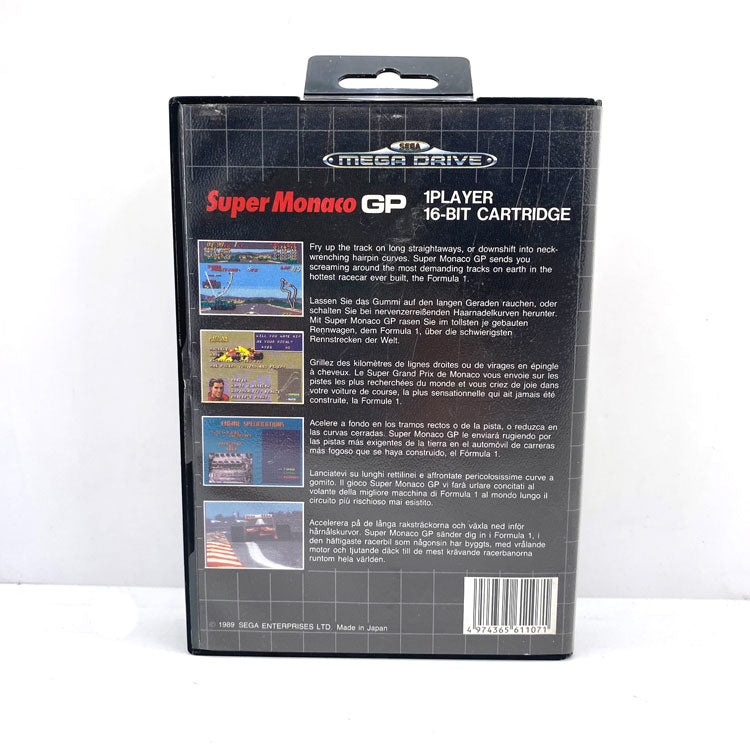 Super Monaco GP Sega Megadrive