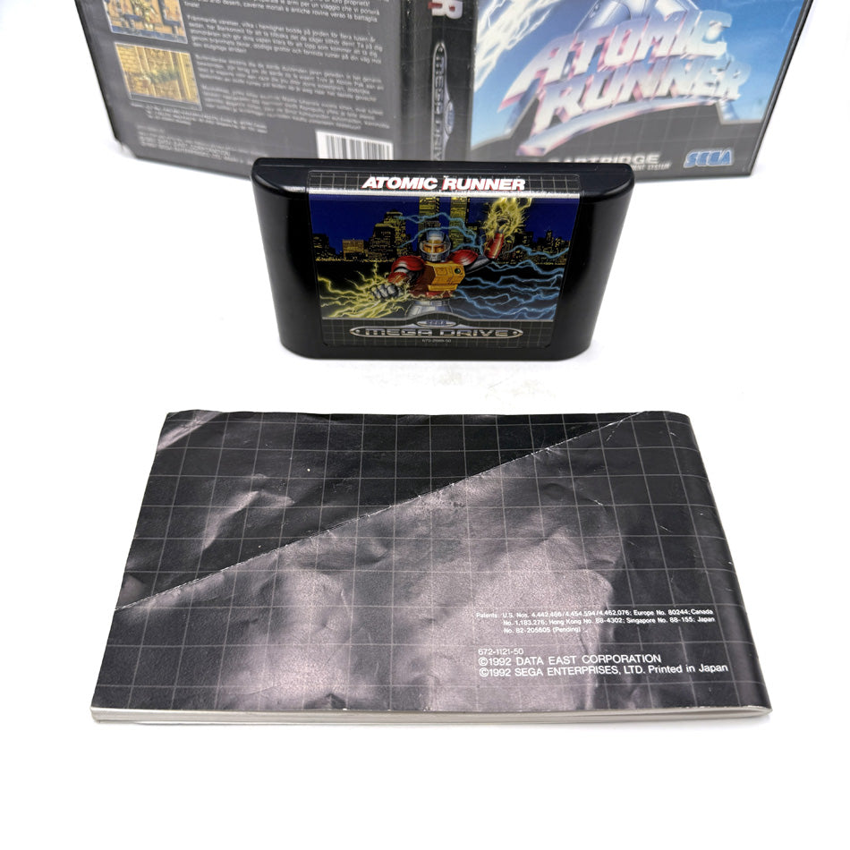 Atomic Runner Sega Megadrive
