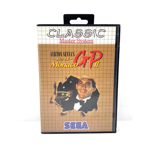 Ayrton Senna's Super Monaco GP II Classic Sega Master System